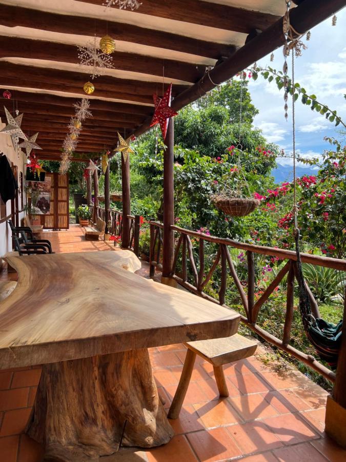 Hostal Villa San Rafael Barichara Exterior foto
