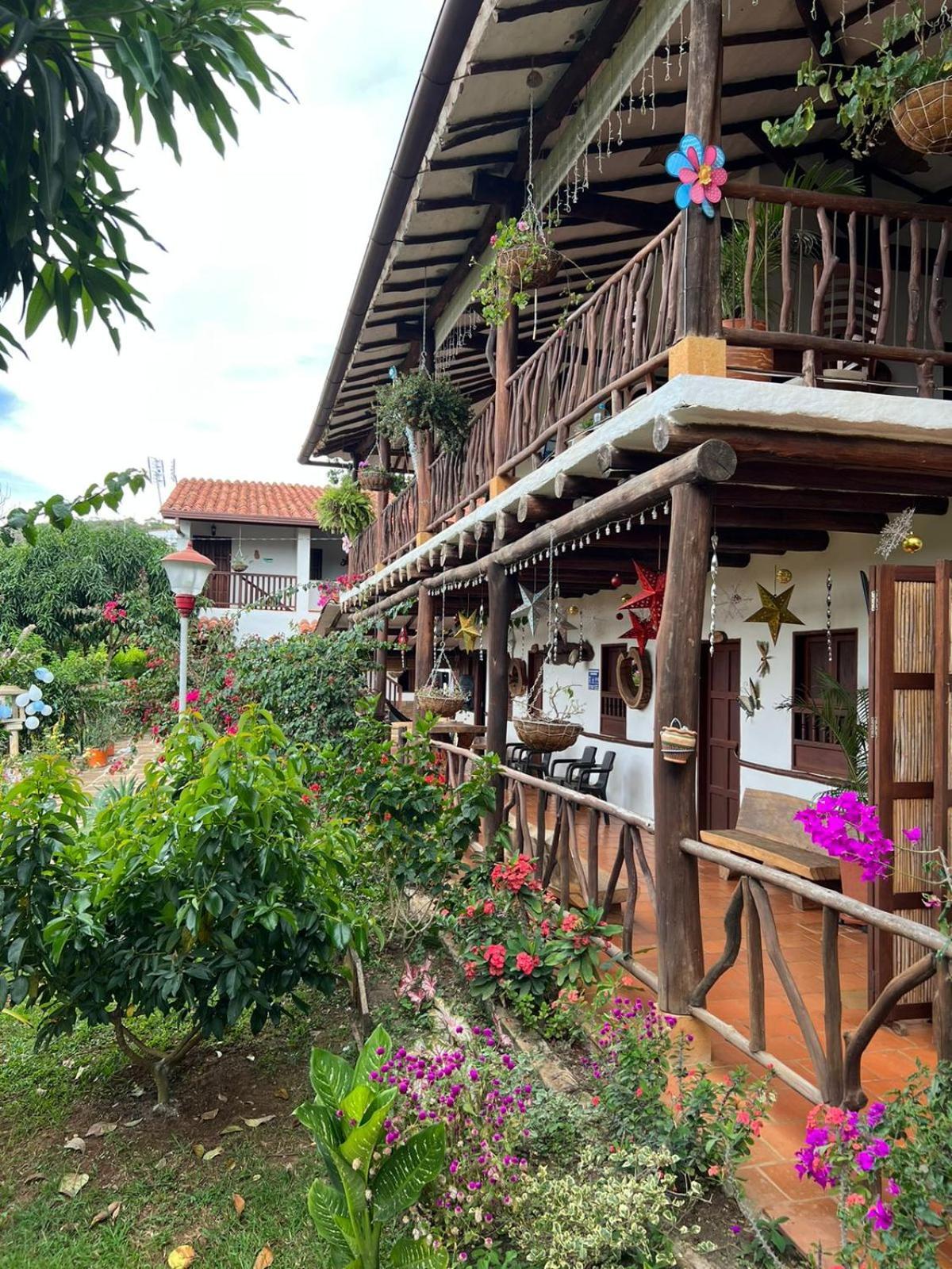 Hostal Villa San Rafael Barichara Exterior foto