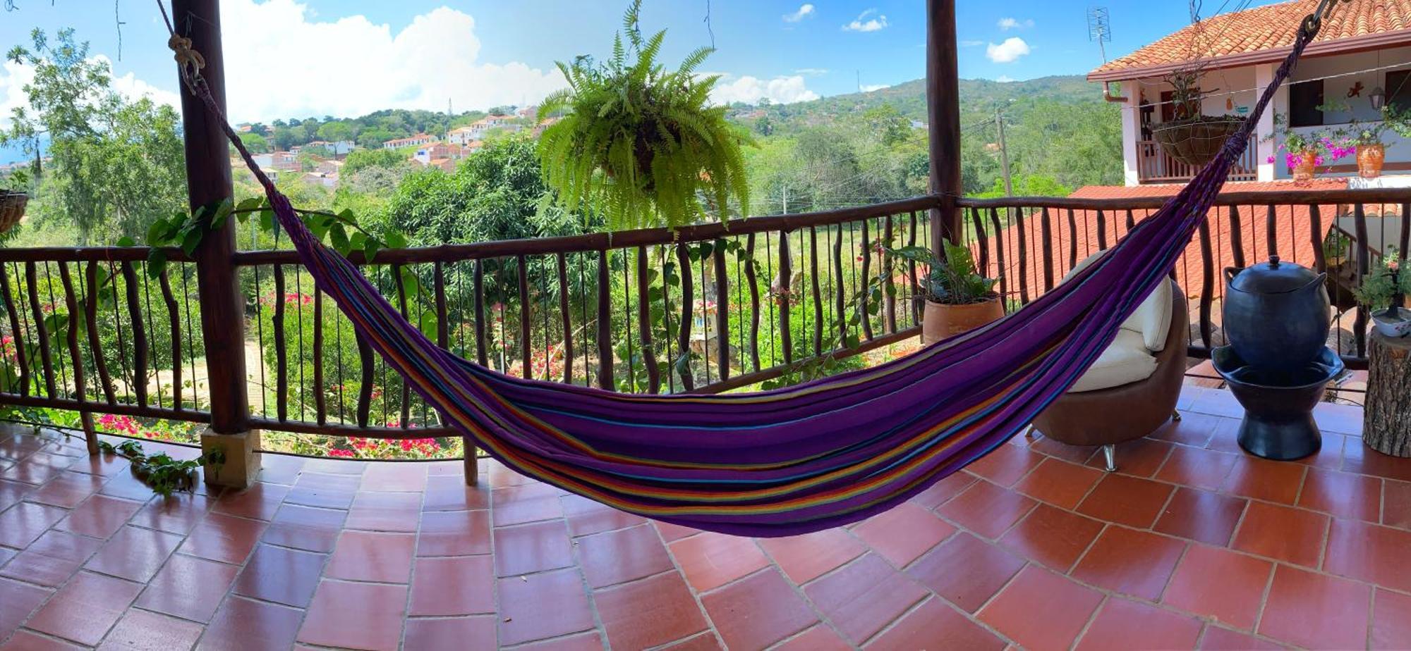 Hostal Villa San Rafael Barichara Exterior foto